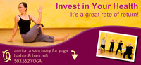 Amrita Yoga Studio Billboard on Barbur Blvd